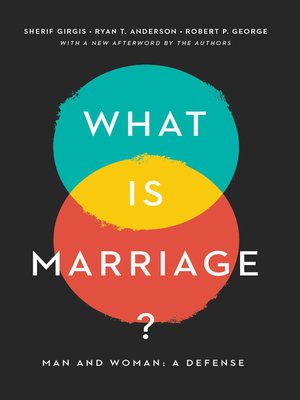 cover image of What Is Marriage?